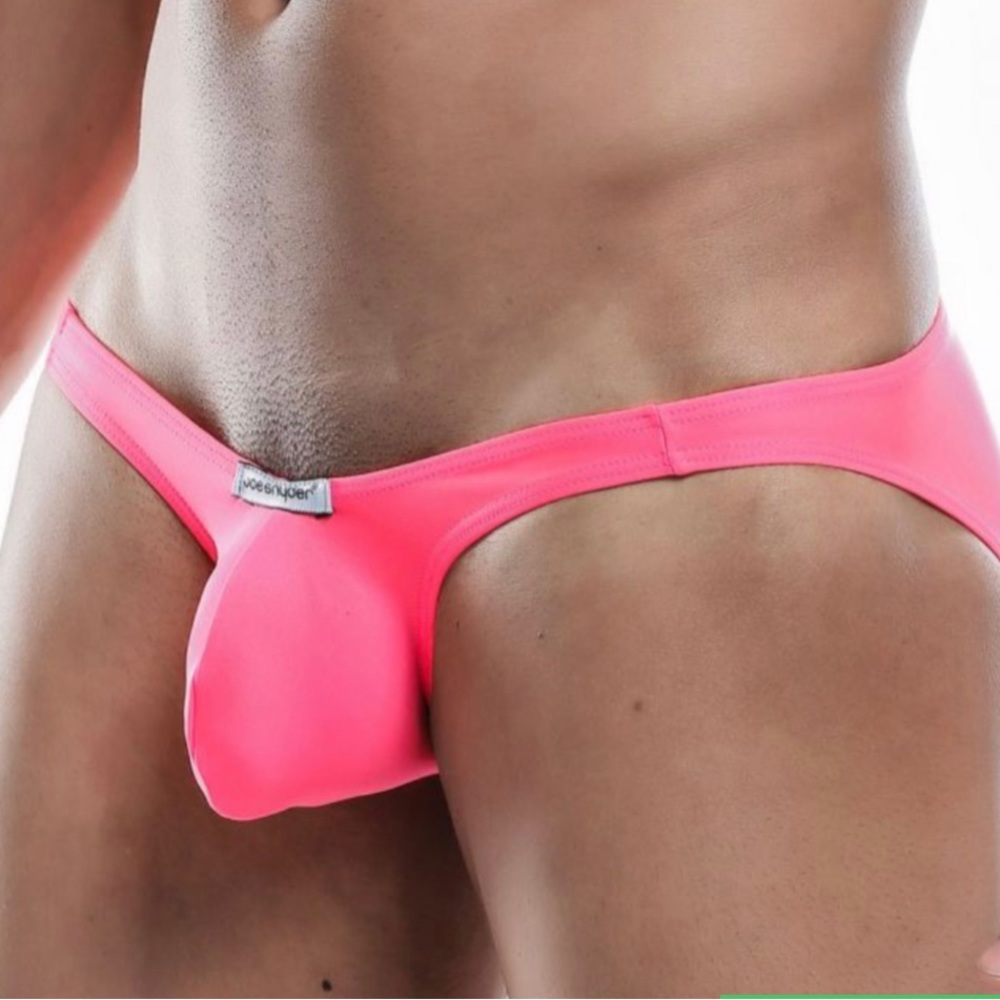 Joe Snyder Bulge Bikine Neon Pink sz L